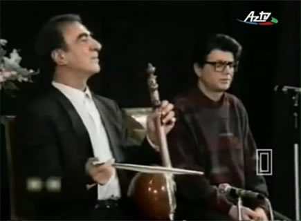 هابیل علی اف و استاد محمدرضا شجریان