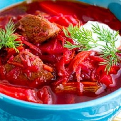 طرز تهیه آبگوشت چغندر روسی