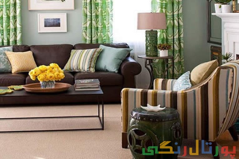 رنگ قهوه ای