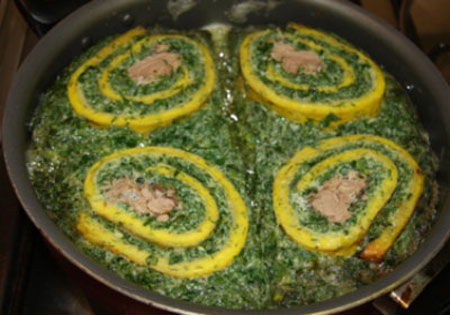 طرز تهیه کوکو سبزی مجلسی