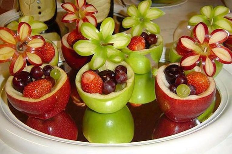تزیین سیب شب یلدا