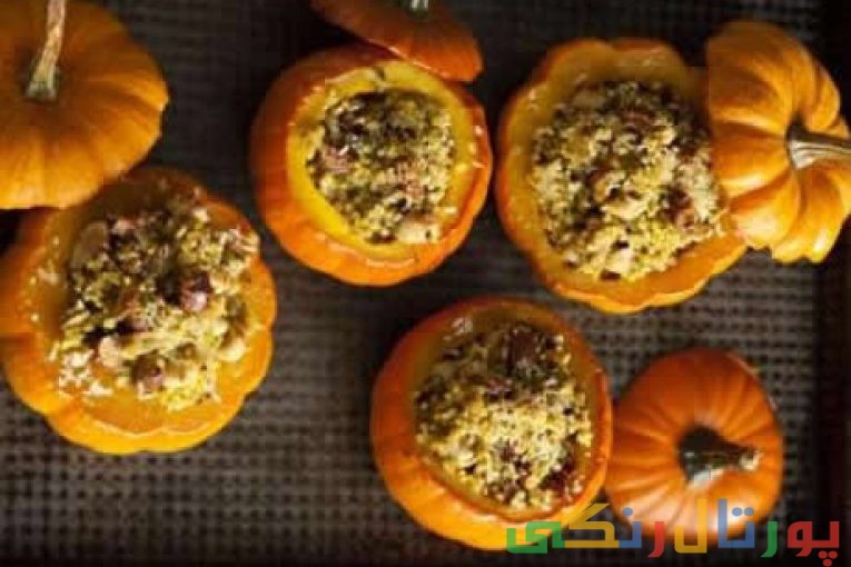 دلمه کدو حلوایی