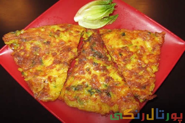 کوکو سیب زمینی و تره