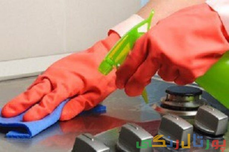 آسان ترین روش تمیز کردن اجاق گاز