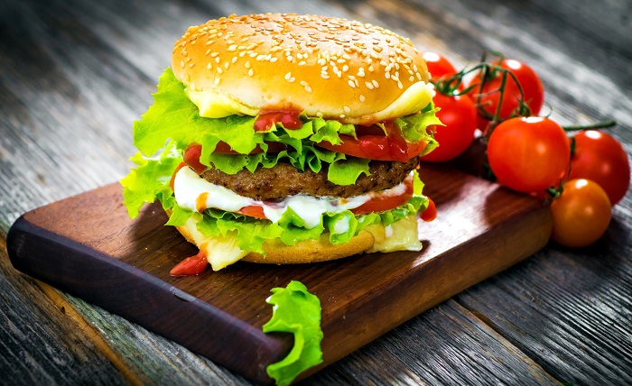 دستور تهیه همبرگر مرغ