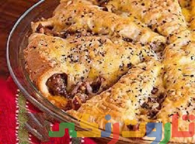 غذای مخصوص افطار باقلوای گوشت غذای مخصوص افطار باقلوای گوشت