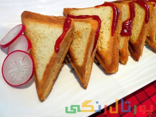دستور تهیه اسنک کالباس و پنیر