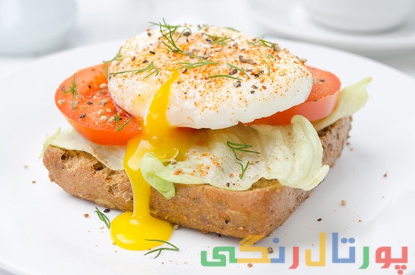 دستور تهیه تخم مرغ نیمرو بدون روغن