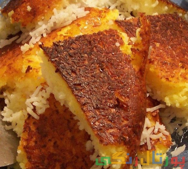 طرز تهیه ته چین ساده طرز تهیه ته چین ساده