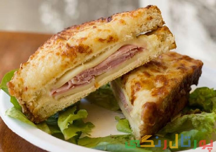 دستور تهیه ساندویچ مونت کریستو دستور تهیه ساندویچ مونت کریستو