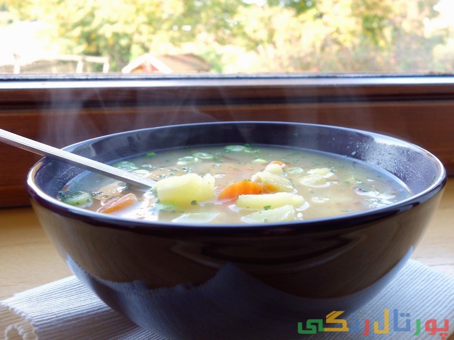 دستور تهیه سوپ جو و قارچ دستور تهیه سوپ جو و قارچ