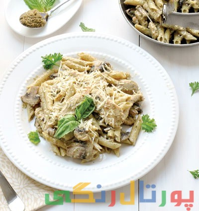 دستور تهیه پاستا با میگو و سس آلفردو دستور تهیه پاستا با میگو و سس آلفردو
