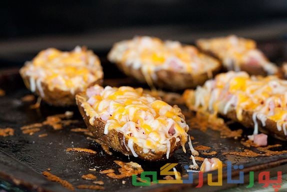 دستور تهیه سیب زمینی کبابی شکم پر دستور تهیه سیب زمینی کبابی شکم پر