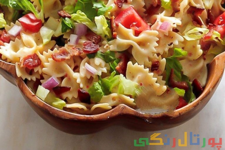 سالاد ماکارونی در 20 دقیقه