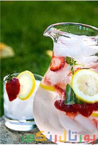 دستور تهیه آب طعم دار میوه ای دستور تهیه آب طعم دار میوه ای