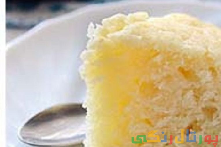 کیک بدون تخم مرغ ساده