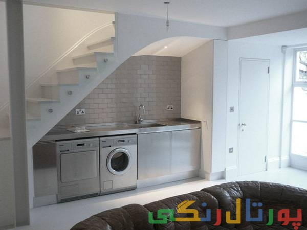 ایده هایی برای استفاده مفید از فضای راه پله