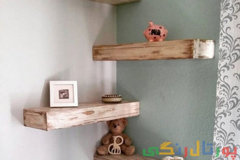 شیک ترین مدلهای شلف ها و قفسه های چوبی