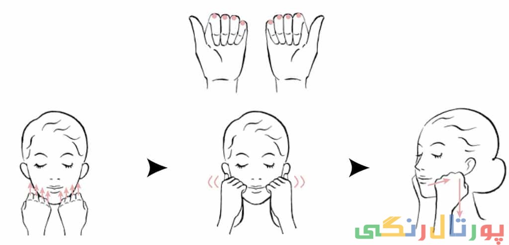 جوانی چهره با ماساژ ژاپنی - عکس + ویدئو