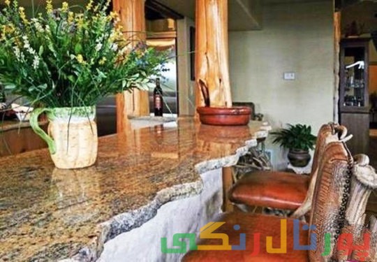 دکور آشپزخانه مدرن با این سنگ ها