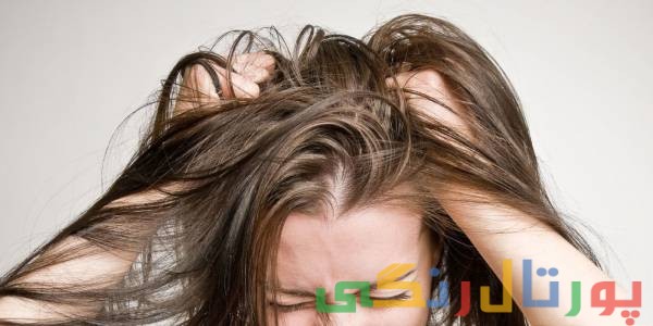 شستن موهای چرب با گل سرشور شستن موهای چرب با گل سرشور
