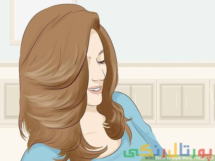 چگونه موی فرفری و مجعد را حالت دهیم؟