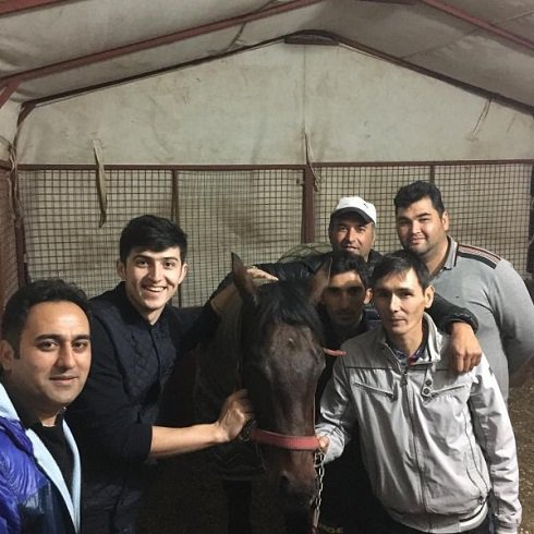 عکس سلفی سردار آزمون با عشقش
